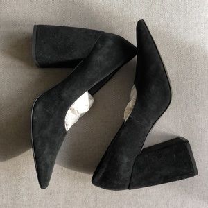 SENSO Chunky Suede Pumps Heels 38 size